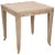 Bespoke Cerused Oak Table on Castors For Sale