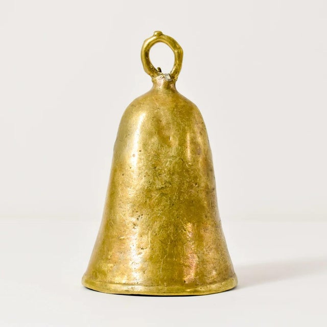 Early 20th Century Early 20th Century Benue Brass Bell Nigeria For Sale - Image 5 of 7