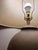 Monumental 1980s Postmodern Beehive Plaster Table Lamp | Original Cone Shade For Sale - Image 9 of 12