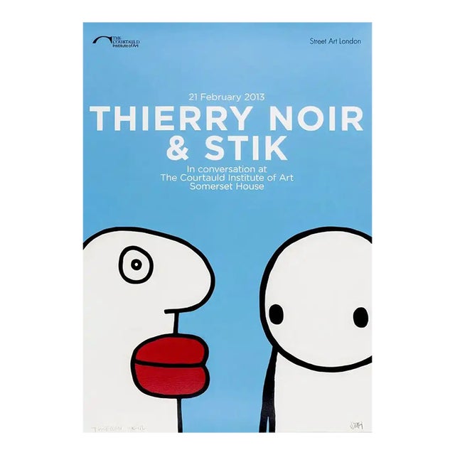 Stik X Thierry Noir, in Conversation, 2013 For Sale
