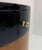 Italian Cylindrical Cabinet in Reconstituted Wood Veneer, 1980s For Sale - Image 10 of 13