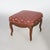 Antique French Style Carved Walnut & Upholstered Foot Stool, C1920 For Sale - Image 6 of 10