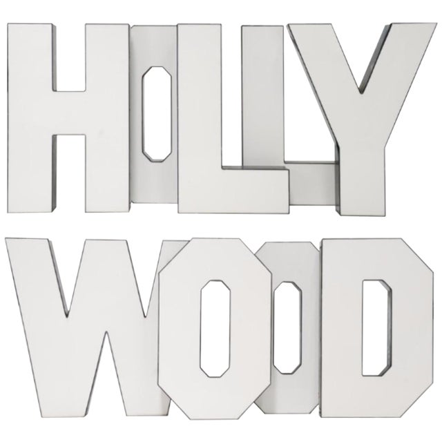 Vintage "Hollywood" Letters Set of 9 Chairish