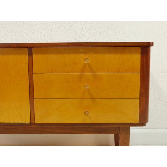 Brown Mid-Century Hall Cabinet, Germany, 1960s For Sale - Image 8 of 15
