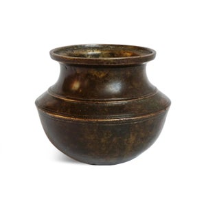 Small Vintage Bronze Nepal Ritual Vase