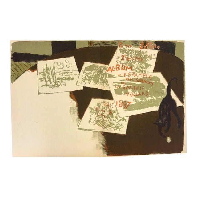 Pierre Bonnard Lithograph 78 Album D’Estamps 1952 For Sale
