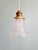 Art Deco Pendant Lights in Clear Glass, 1930s, Set of 3 For Sale - Image 3 of 17