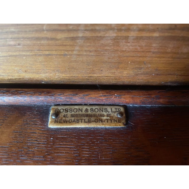 Late 19th Century Late 19th Century Robson and Sons Ltd. Roll Top Desk For Sale - Image 5 of 8