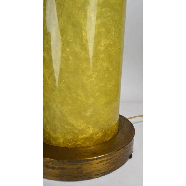 Fractal Acrylic Resin Lamps - a Pair For Sale - Image 4 of 9