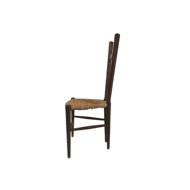 Vintage Triangular Chair, 1930s For Sale - Image 3 of 9