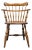 Ethan Allen Heirloom Nutmeg Maple Colonial Early American Comb Back Dining Chair 10-6040 For Sale
