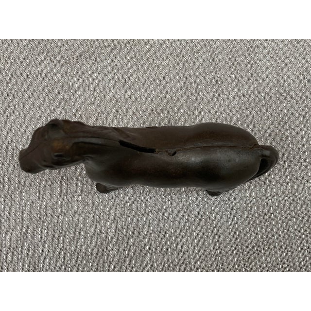 Antique Cast Iron Horse Piggy Bank For Sale In New York - Image 6 of 12