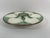 Longchamp 1930s French Longchamp Green and White Majolica Oyster Plate For Sale - Image 4 of 14