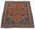 Red Antique Sarouk Rug 1'11'' x 2'6'' For Sale - Image 8 of 10