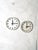 Gray Industrial Grey Hammered Wall Clock from Aeg, Germany, 1960s For Sale - Image 8 of 15