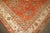 Traditional Pumpkin Orange Antique Square Large Oushak Rug - 12'5" x 14' For Sale - Image 3 of 14