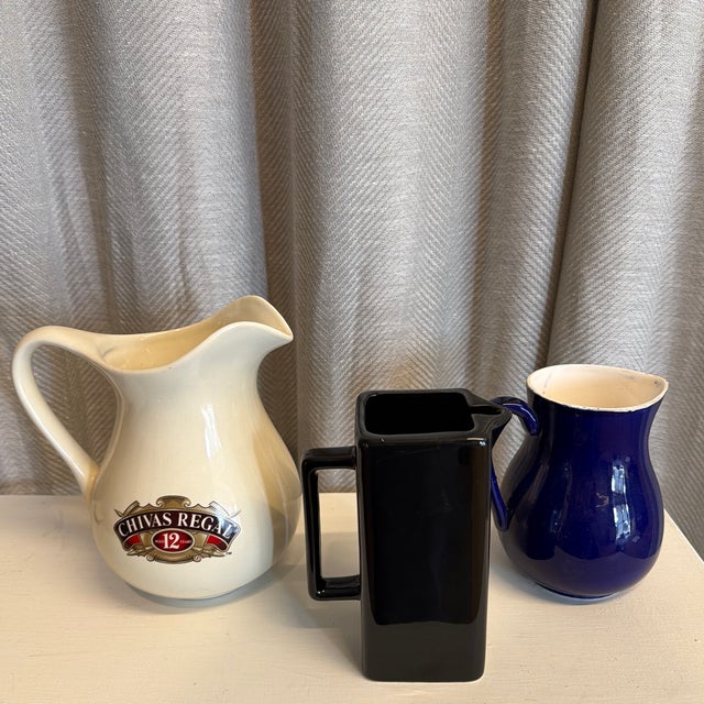 1980s Advertising Pitchers Collection, 3 PCS For Sale - Image 5 of 5