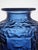 Dark Cobalt Glass Vase by Göte Augustsson for Ruda Glasbruk, 1960s, in Flawless conditions. Designed 1960 to 1969 This...