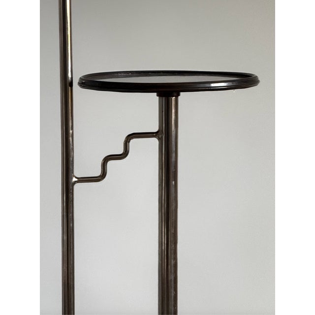 Metal Art Deco Floor Lamp For Sale - Image 7 of 9