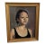 Mid‑Century Oil Portrait of Asian Woman in Beautiful Gold Frame - Portraiture - Gallery Wall - See Images! For Sale