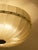 Mid-20th Century Mid Century Modern Murano Glass Circular Flush Mount Luminary by Paolo Venini, Italy For Sale - Image 9 of 9