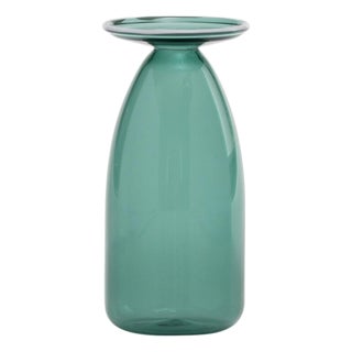 Un Fiore Vase 22 - Lake Green For Sale