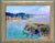 Blue California Coast Landscape by Muriel Goodfield For Sale - Image 8 of 9