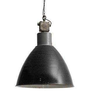 1950s, European Industrial Pendant For Sale