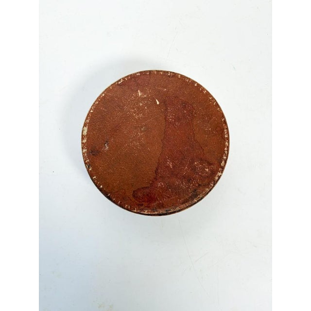 Decorative Leather Box, France, 1960 For Sale - Image 6 of 12