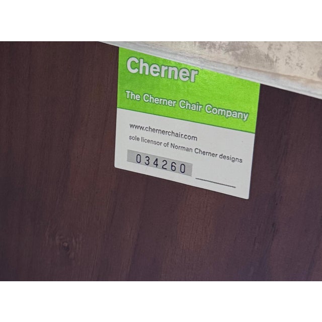 Mid-Century Modern Cherner Chair Company Walnut Counter Stool For Sale - Image 3 of 12