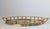 Mid-Century Modern Vintage Brass Faux Bamboo Tray For Sale - Image 3 of 12