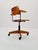Bauhaus Style Swivel Office Armchair in Wood from Stollgiroflex, 1960s For Sale - Image 9 of 11