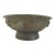 Chinese Large Archaic Bronze Vessel Censer Bowl With Mask & Key Ruyi Decoration For Sale