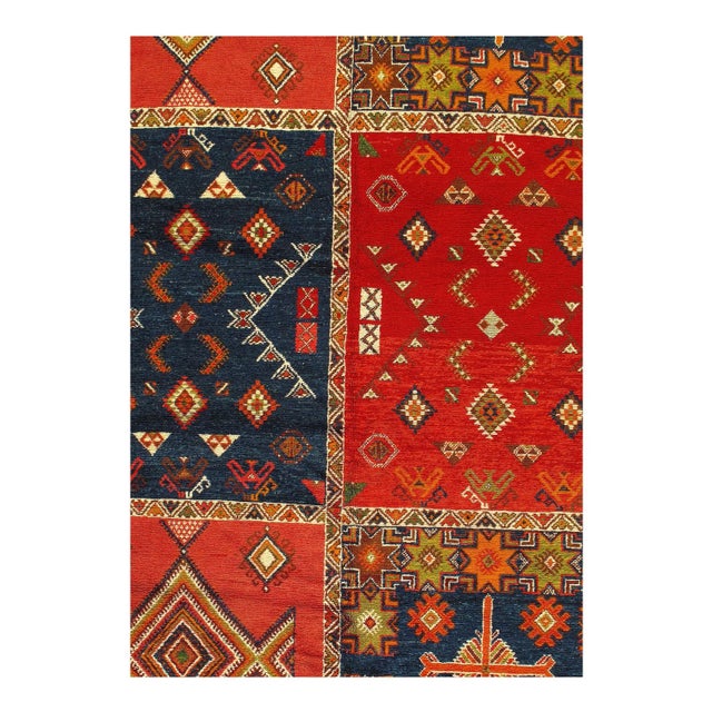 This is a true Moroccan magnum opus, full of art, vibrancy and character. Vintage rugs share the wisdom and elegance that...