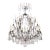 Early 20th Century XL 18-Light Crystal & Bronze Louis XV Chandelier France For Sale