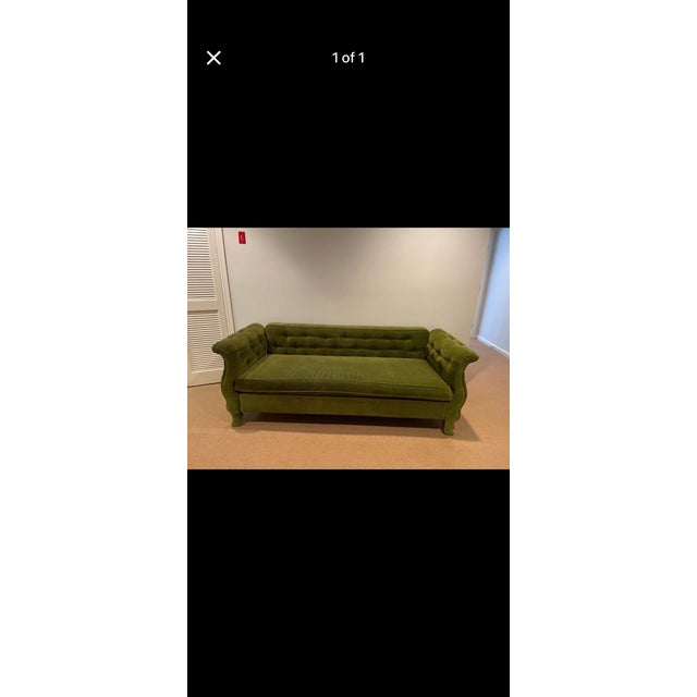 Couch from the iconic Gramercy Park Hotel in New York City aquired during the liquidation sale. Couch has been...