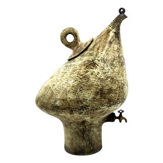 Les 2 Potier, the 2 Potters Zoomorphic Fountain, 1950s, Ceramic For Sale