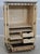 Rustic Habersham Style Hand Painted Armoire Tv Unit For Sale - Image 3 of 16