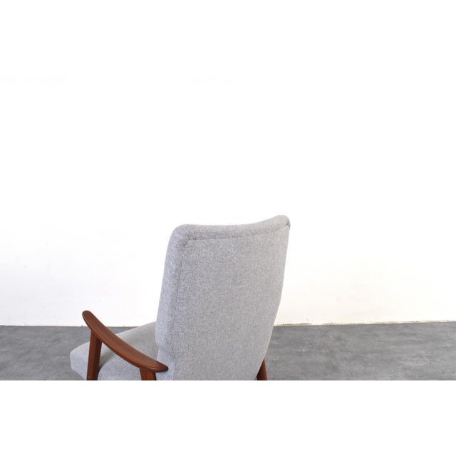 Brown Mid-Century Modern Danish Lounge Chair, 1960s For Sale - Image 8 of 12