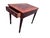 Late 20th Century Late 20th Century Hekman Crotch Mahogany Side Table For Sale - Image 5 of 18