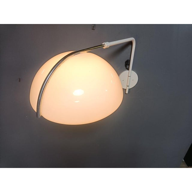 Vintage Wall Lamp attributed to Luigi Massoni for Guzzini, 1970s For Sale - Image 11 of 13