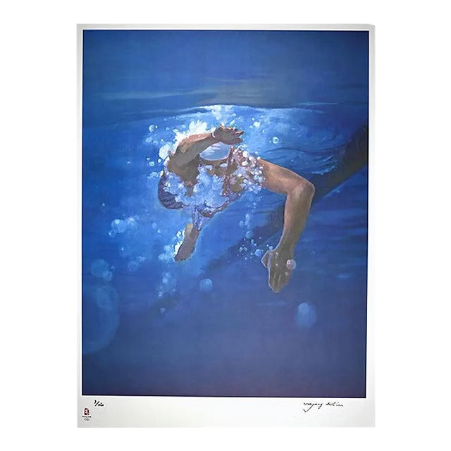 Kim Hyang - The Swimmer - Lithograph - 2008 For Sale