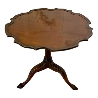 Antique George III Mahogany Tripod Centre Table, 1800 For Sale