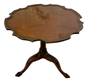 Antique George III Mahogany Tripod Centre Table, 1800