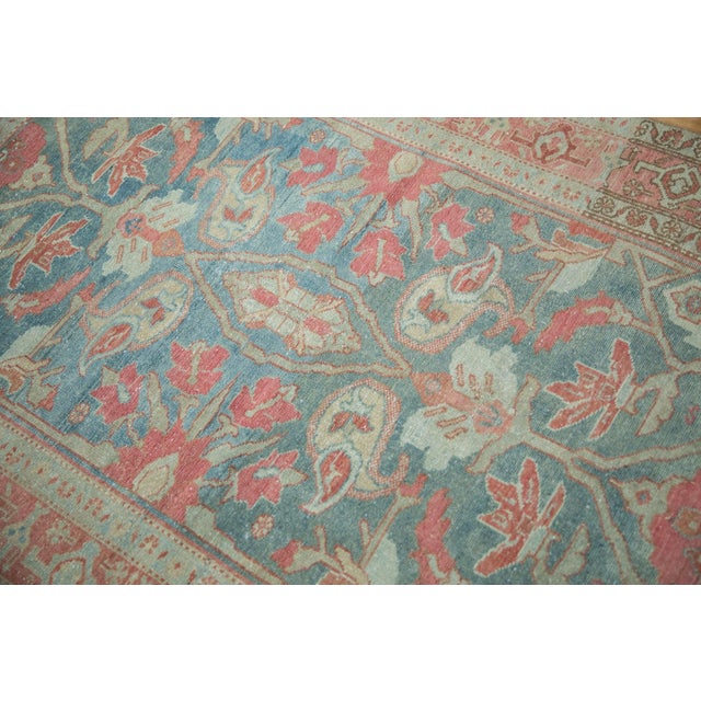 Textile Vintage Distressed Malayer Rug - 4'2" x 6'1" For Sale - Image 7 of 10
