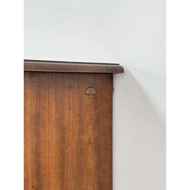 Vintage Tallboy Dresser American Drew Five Drawer Highboy Bedroom Chest For Sale - Image 17 of 18