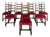 Vintage Spanish Chairs in Wood, Set of 8 For Sale