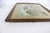 Vintage Framed Crewel Embroidery Art Cottage and Flowers For Sale - Image 10 of 11