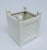 Vintage White Porcelain Boxwood Basketweave Orchid Planter For Sale In West Palm - Image 6 of 9