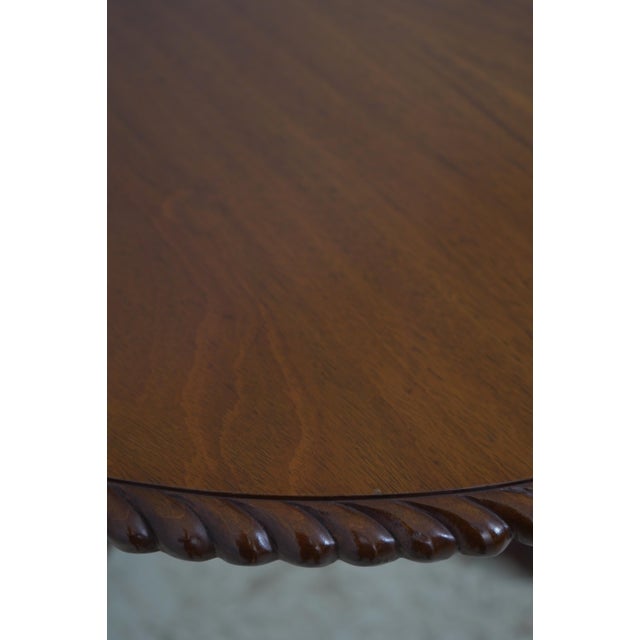 Feldenkreis Chippendale Mahogany Dining Room Table For Sale In Philadelphia - Image 6 of 18